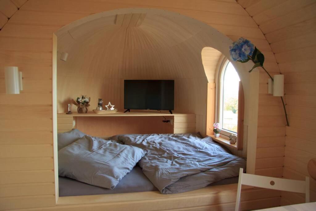 Schmidis Igluhuts Im Pfaffenwinkel - Tiny House 2 Appartement Apfeldorf Buitenkant foto