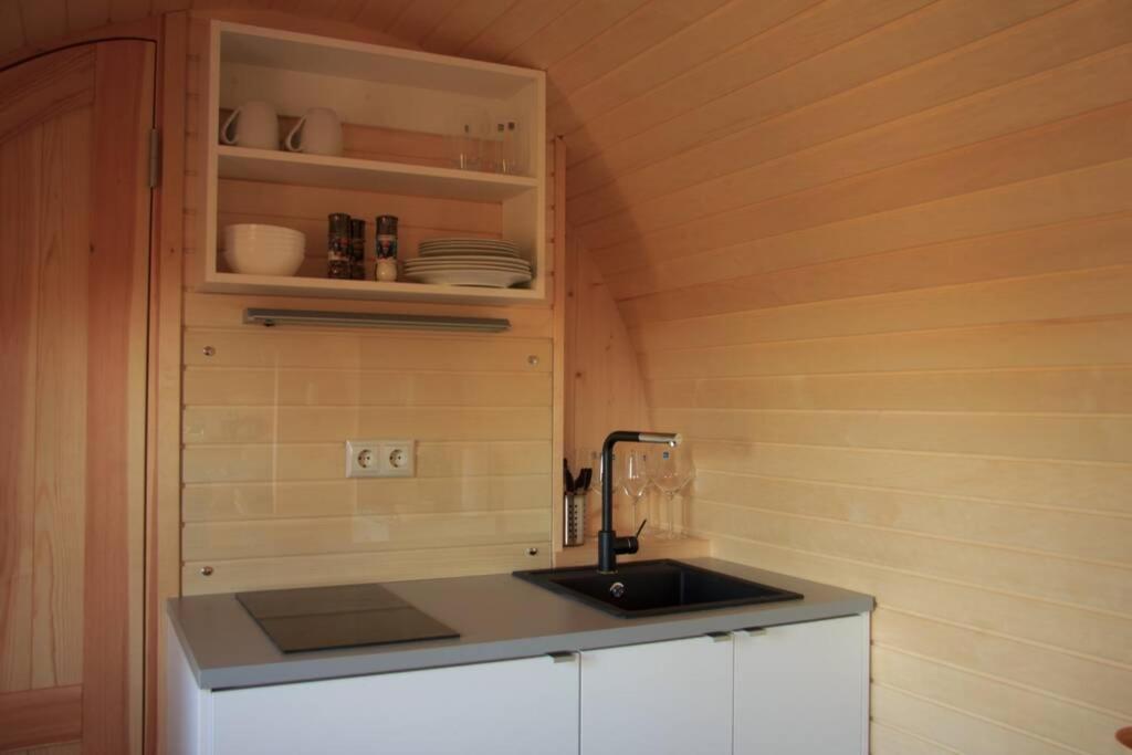 Schmidis Igluhuts Im Pfaffenwinkel - Tiny House 2 Appartement Apfeldorf Buitenkant foto